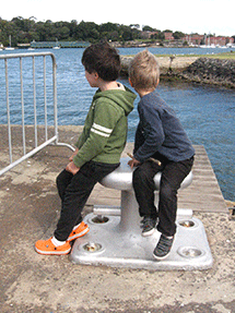zach & dylan @ cockatoo island